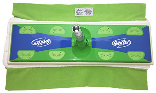 Wet Mop Pads for Swiffer Sweeper - 2 Sided Fleece & Terry Cloth - Wash –  Xanitize