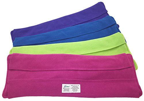 Wet Mop Pads for Swiffer Sweeper - 2 Sided Fleece & Terry Cloth - Washable Reusable by Xanitize (4-pack) (X-Large, Purple, Blue, Green , Pink)